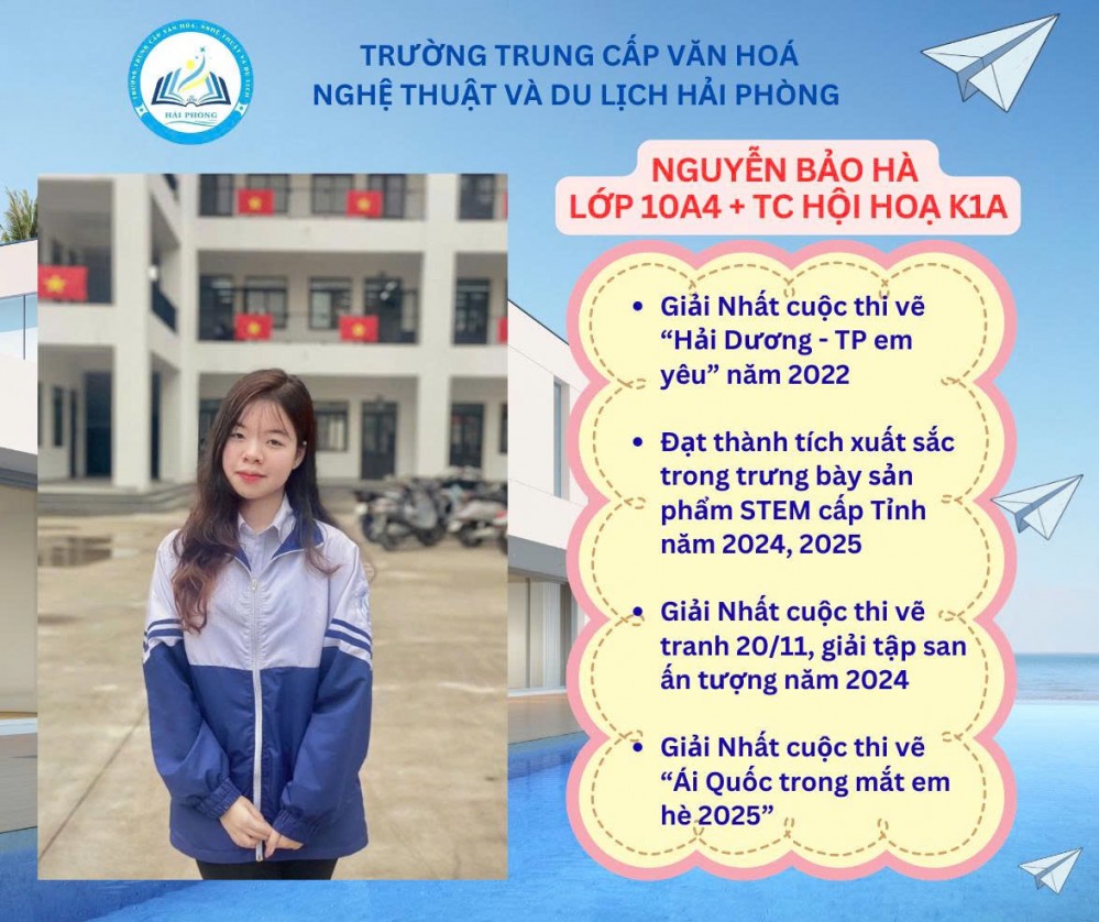 Cô gái đam mê vẽ và ước mơ trở thành giáo viên mỹ thuật