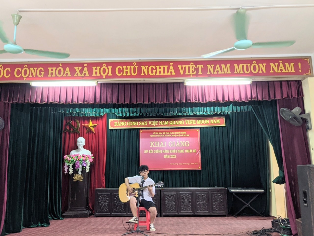 Khai giảng lớp Bồi dưỡng Năng khiếu nghệ thuật hè năm 2023